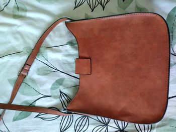Sac bandoulière camel