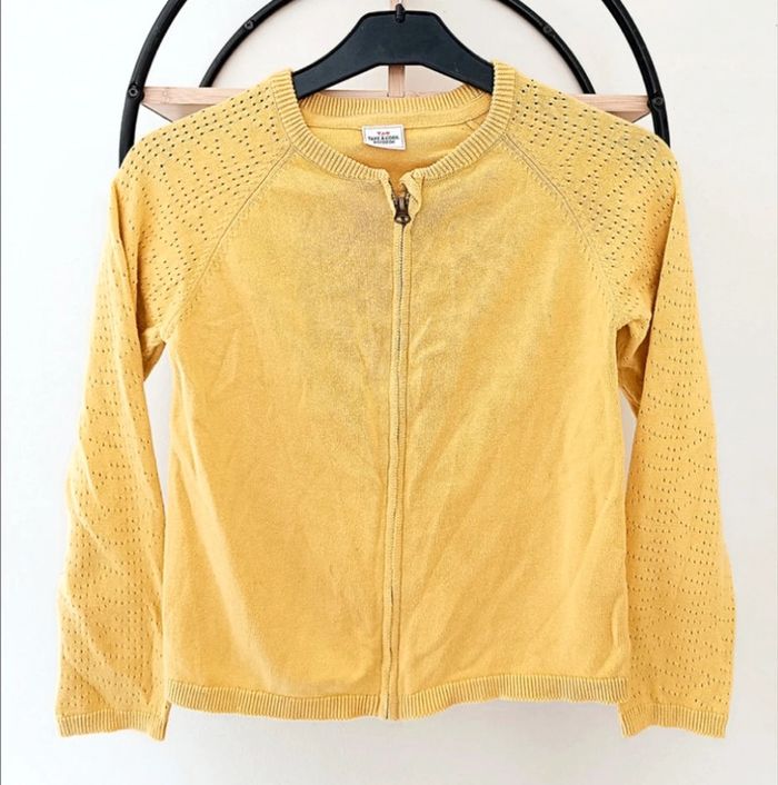 8 ans gilet zippé tape a l'oeil