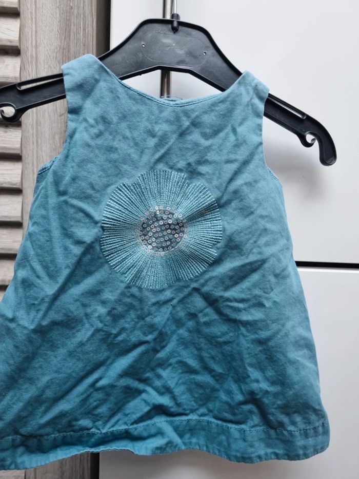 Robe courte sans manche Obaïbi 3 mois - photo numéro 2