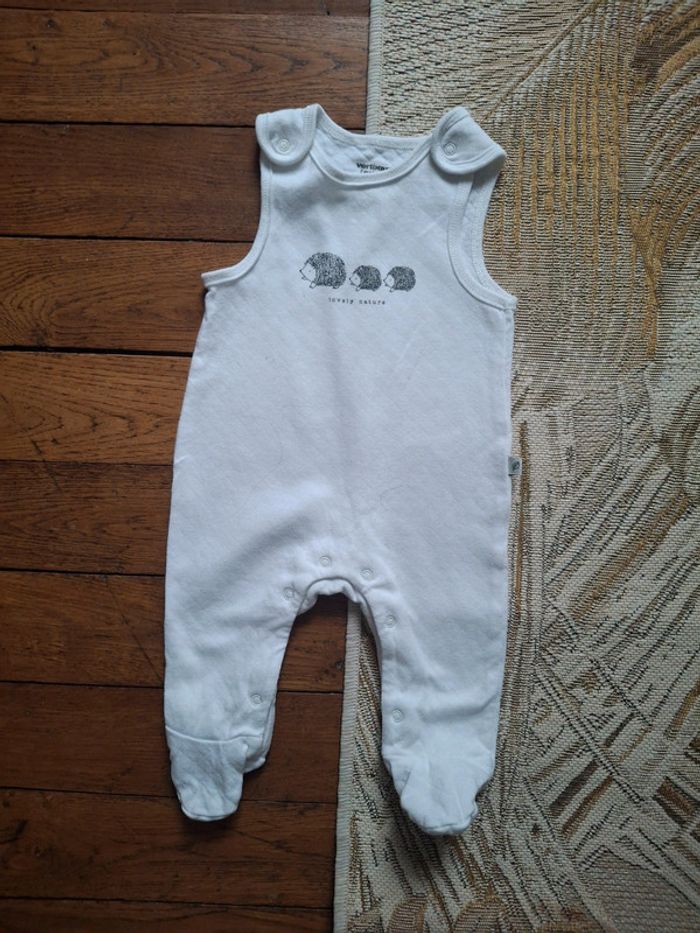 Combinaison confort blanche 3 mois mixte vertbaudet