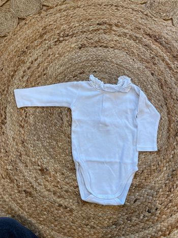 Body 3 mois bout'chou, blanc