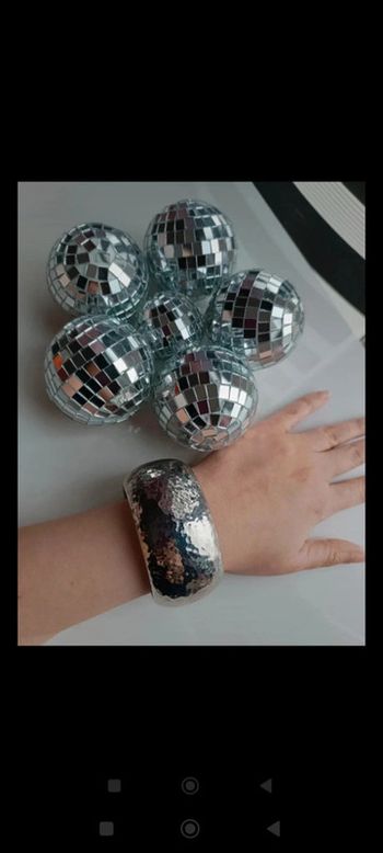 Bracelet- manchette effet martelé - neuf - Zara