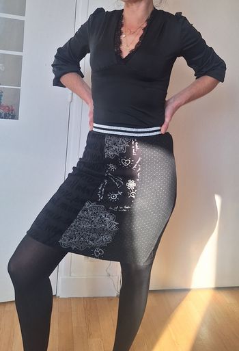 Jupe desigual taille s