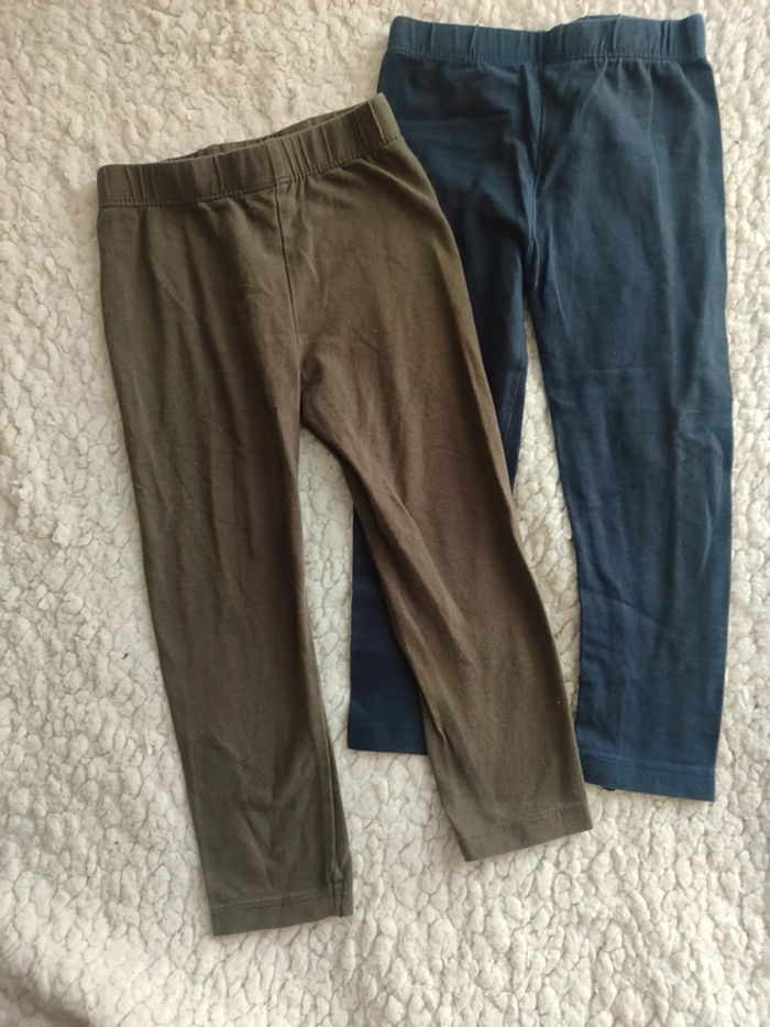 Lot de 2 leggings 3 ans