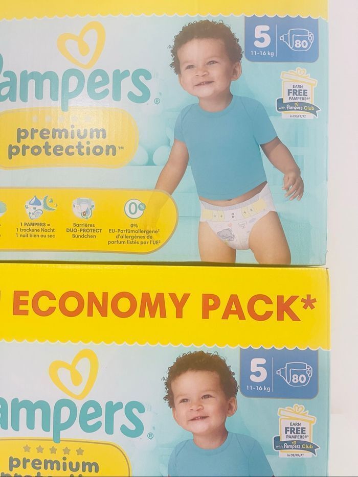 Couches Pampers Premium Protection taille 5 - photo numéro 2
