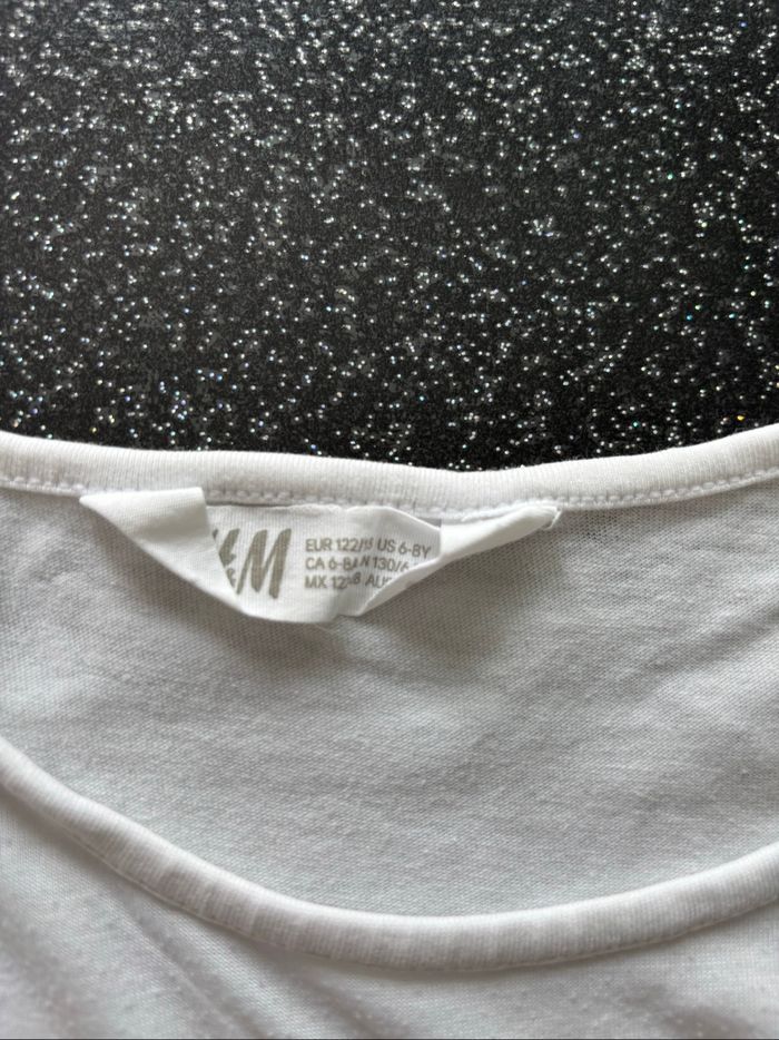 H&M - t-shirt papillon fille 6-8 ans - photo numéro 2