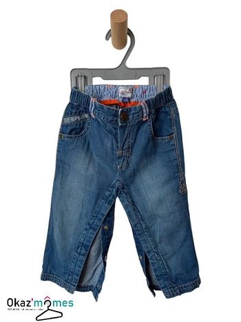 Pantalon léger confortable bleu denim - Mayoral 75cm