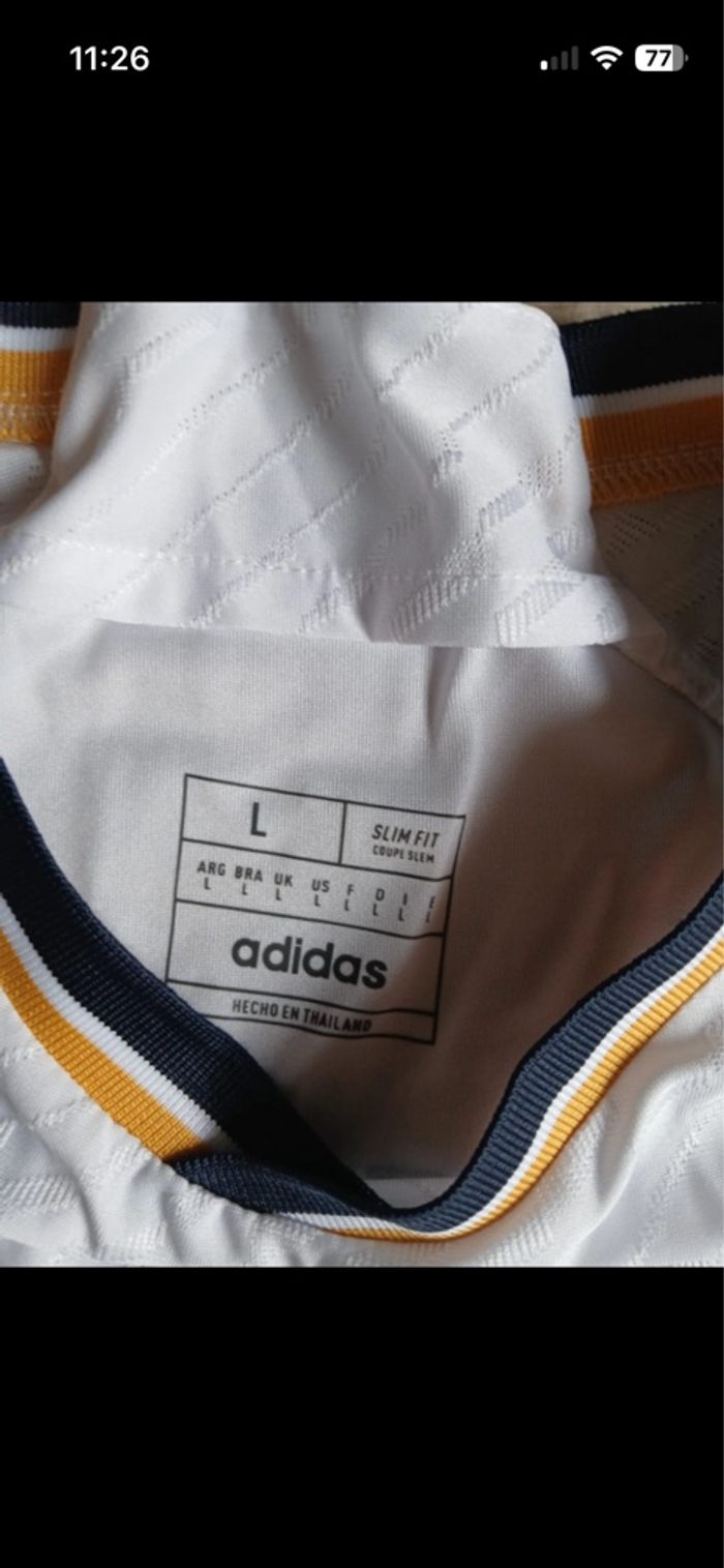 Maillot Réal de Madrid - photo numéro 3