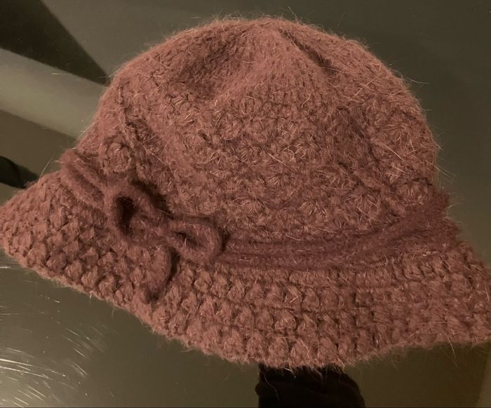 chapeau laine angora - photo numéro 3