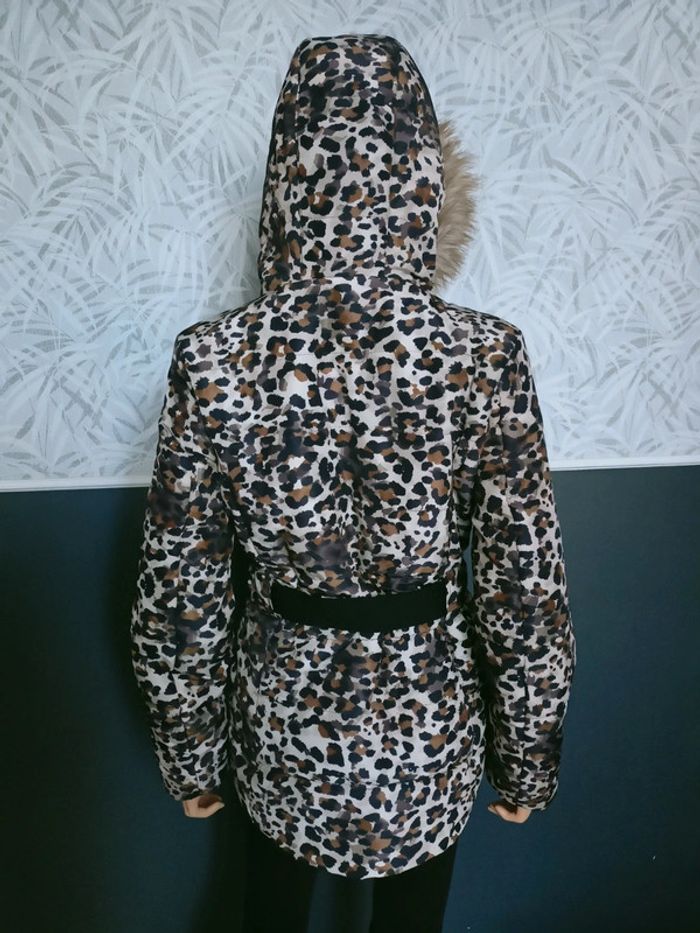 Doudoune léopard avec ceinture T36/38 V*93 - photo numéro 5