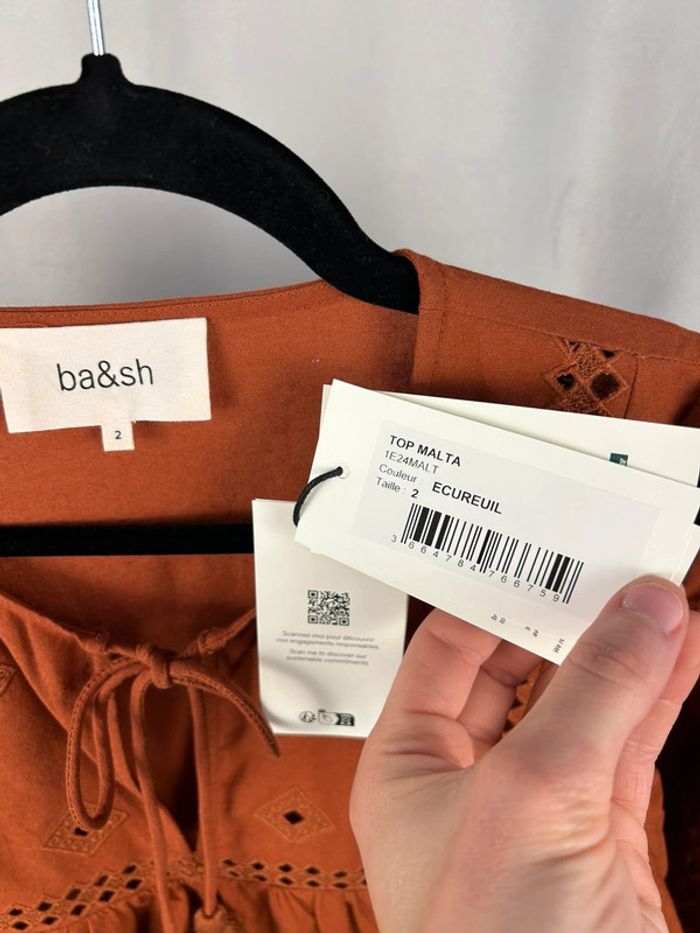 Blouse Ba&sh Malta T2 / M neuve - photo numéro 4
