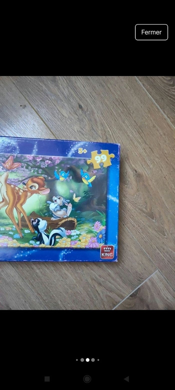 Puzzle 99 pièces Disney Bambi - photo numéro 4