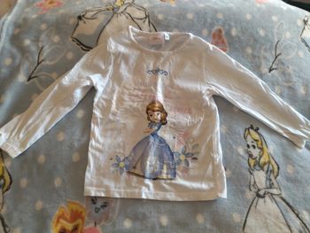 T-shirt disney sofia 3 ans