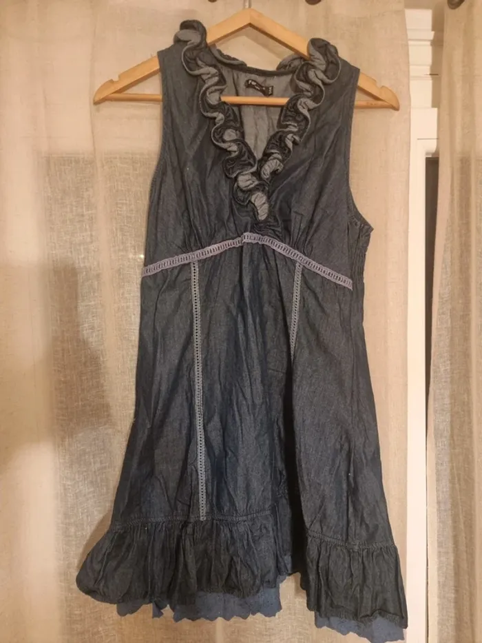 Robe style jean