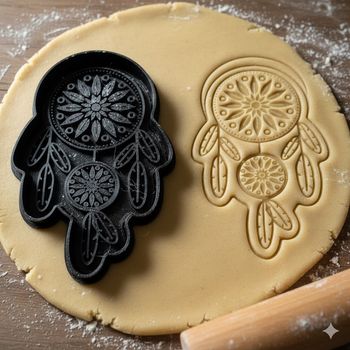 Emporte-pièce attrape-rêve pour biscuits et pâtisseries créatives