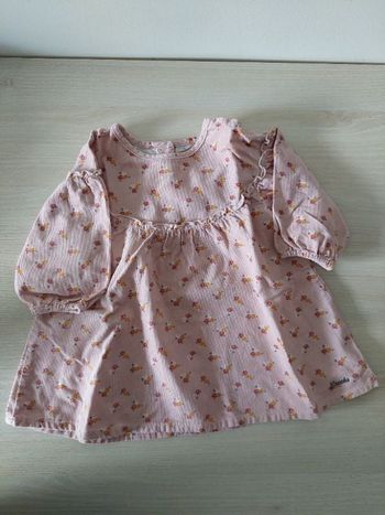 Robe 6mois motif fleurs