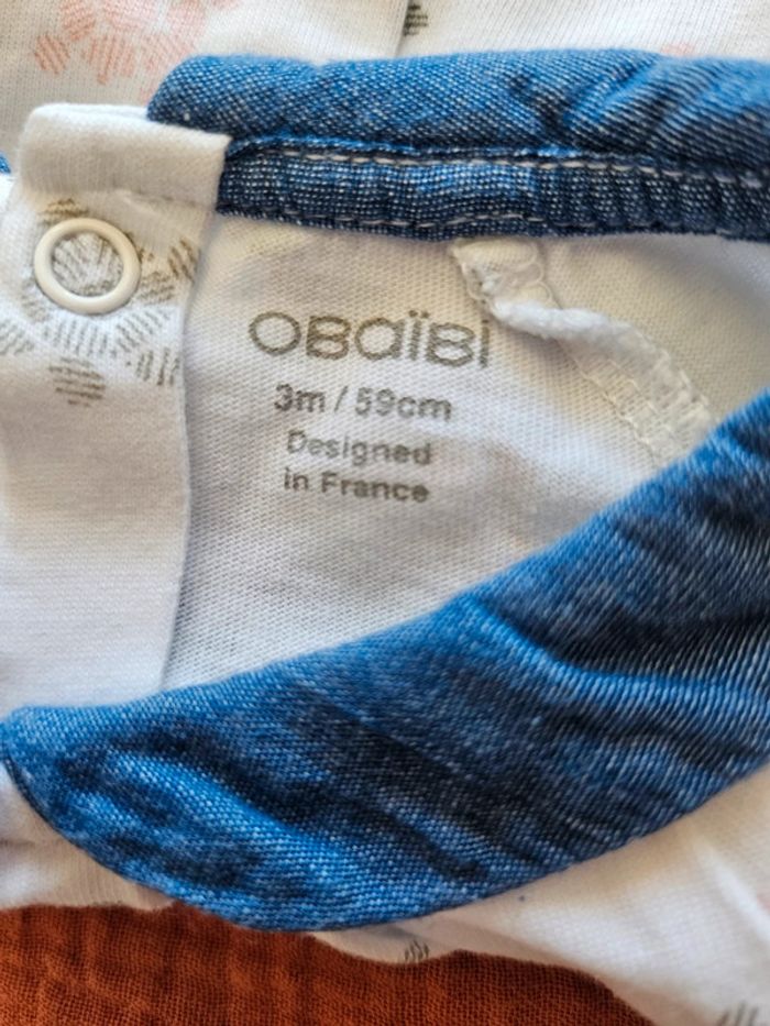 Tee shirt à manches longues / Taille 3 mois - photo numéro 3