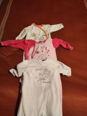 Lot 3 pyjamas 18 mois