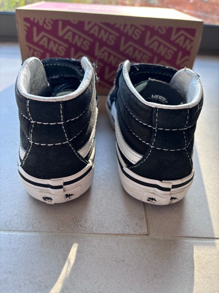 Baskets vans noir scratch taille 27,5 - photo numéro 3