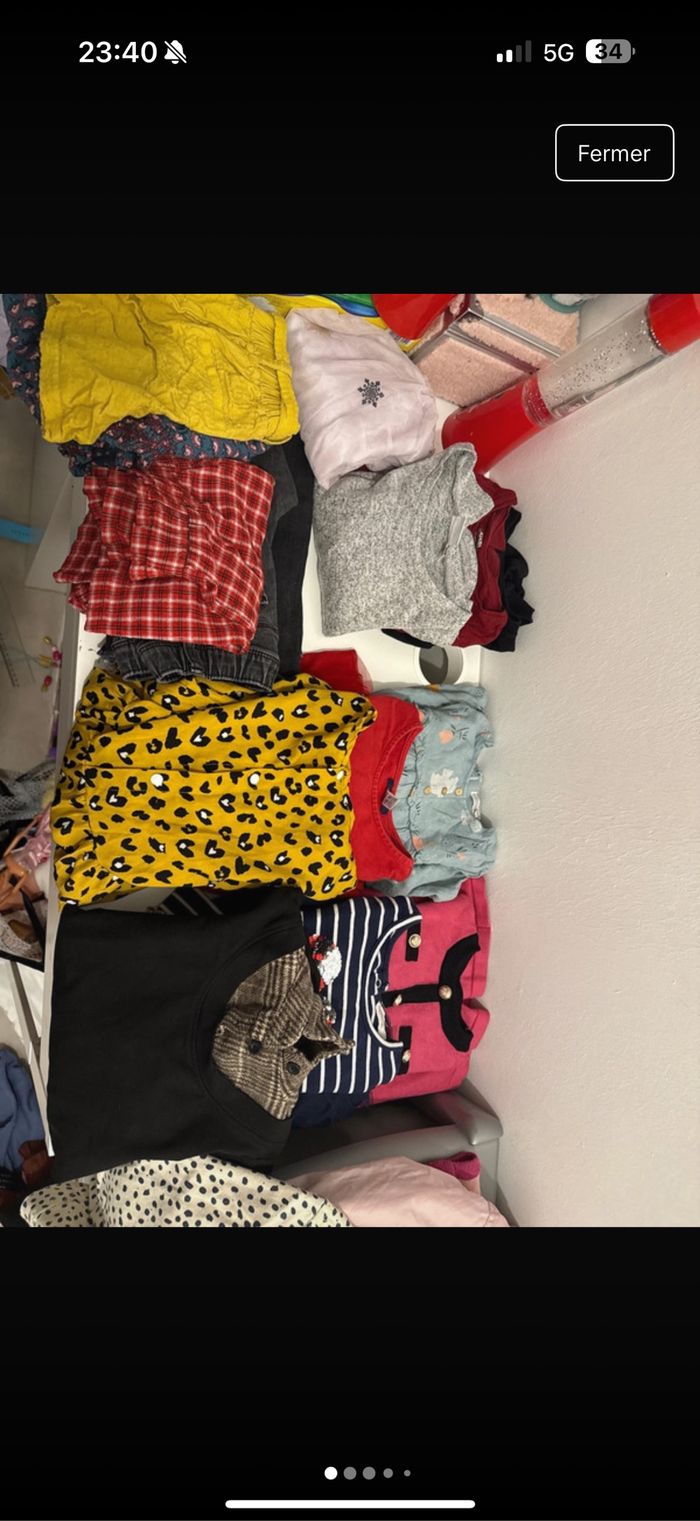 Lots vêtements fille 6 ans - photo numéro 10