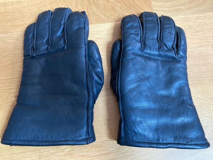 Gants homme en cuir fourrés - photo numéro 3