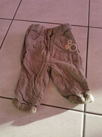 Pantalon velours 3 mois