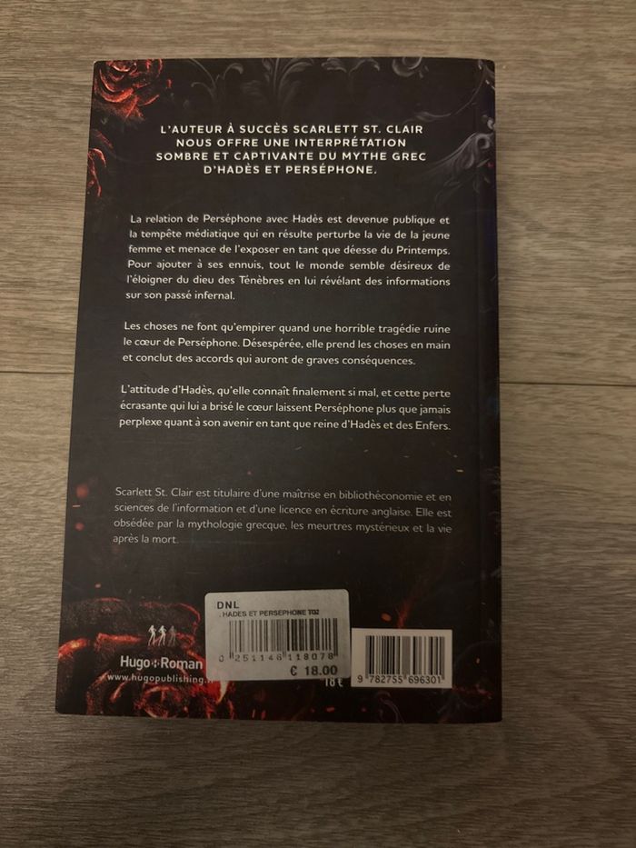 Livre Hades et Persephone tome 2 grand format - photo numéro 2
