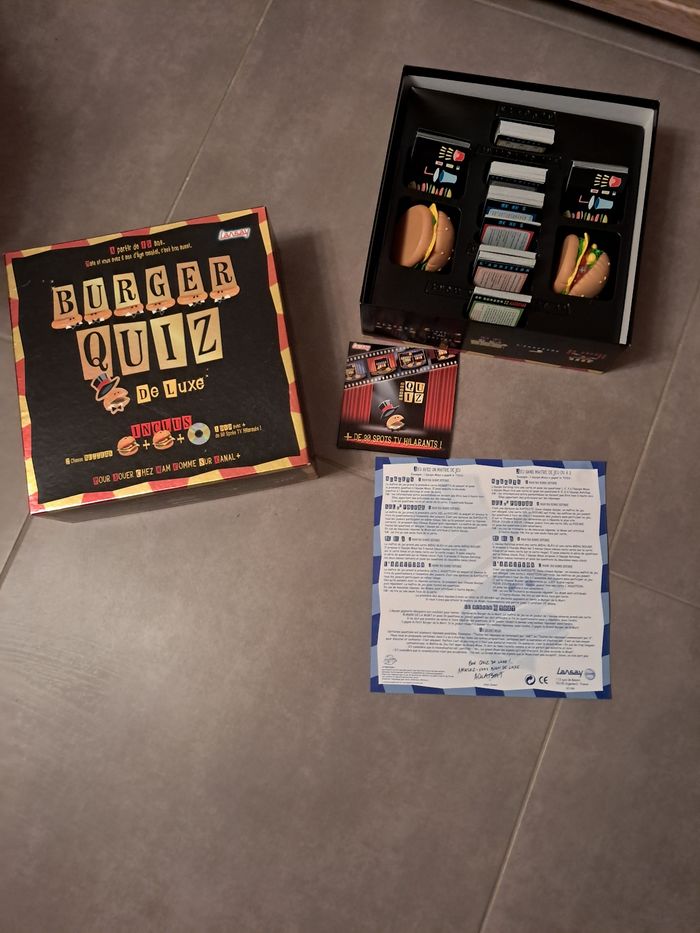Burger quiz édition deluxe lansay - photo numéro 2