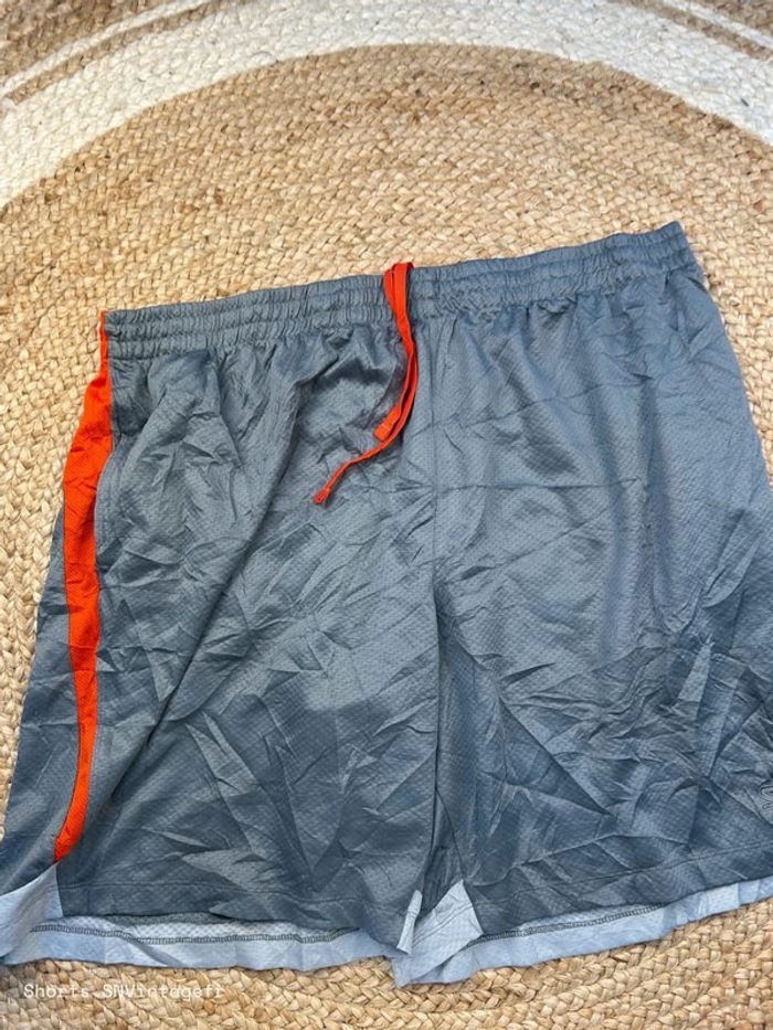 Short Starter Homme Gris/Blanc/Orange Taille XXXL | Très Bon État | SNVintagefr | BS414