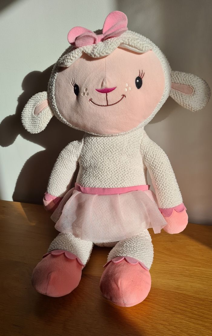 Grande Peluche Doudou Le Mouton Câlin 60 cm - photo numéro 2