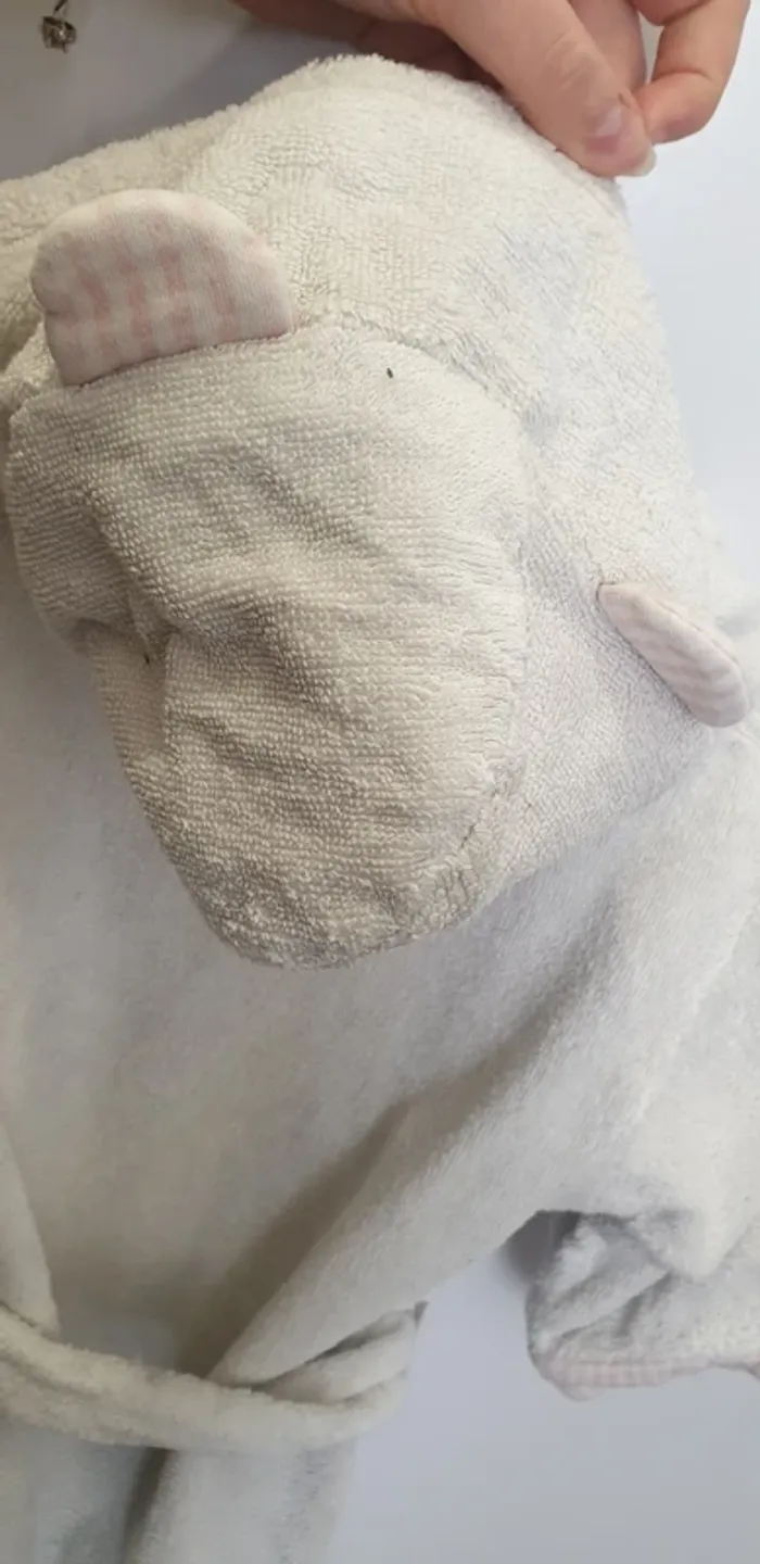 Peignoir à capuche Taille 3 ans - photo numéro 4