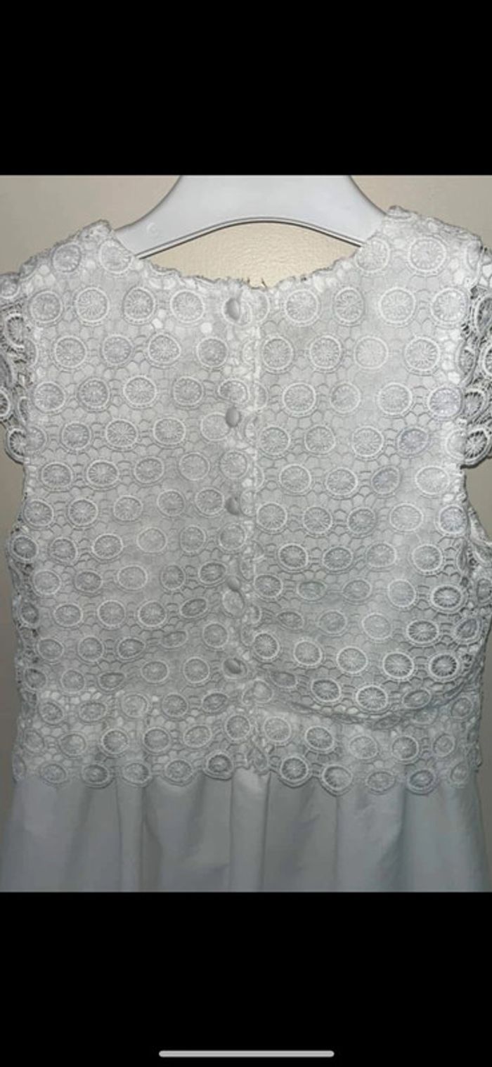 Robe vertbaudet cérémonie macramé ivoire 9 ans - photo numéro 5