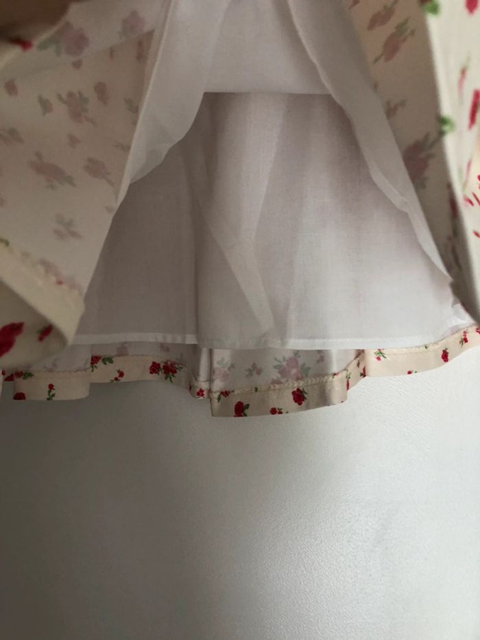 Superbe belle mini jupe à motifs fleurs Zara neuve avec étiquette taille S - photo numéro 4