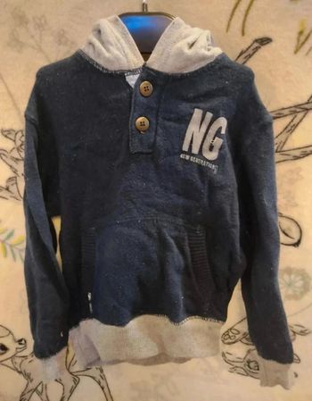 Sweat à capuche 3 ans Okaïdi