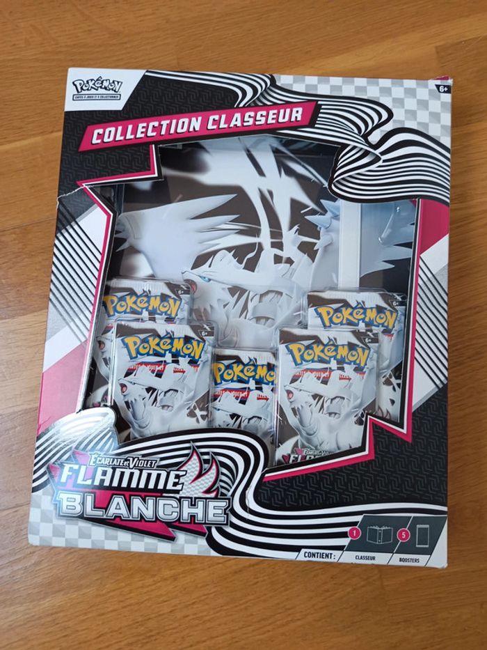 Coffret Classeur Flamme Blanche