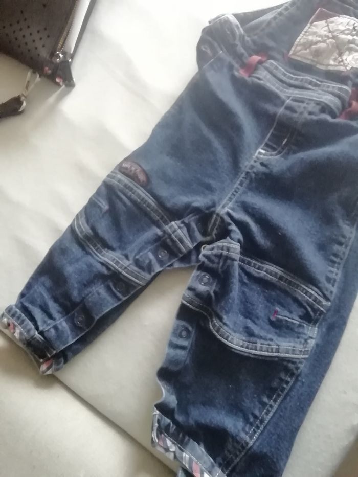 Salopette Jean terre de marins 18 mois - photo numéro 2