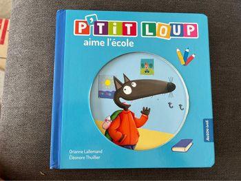 P’tit loup aime l’école