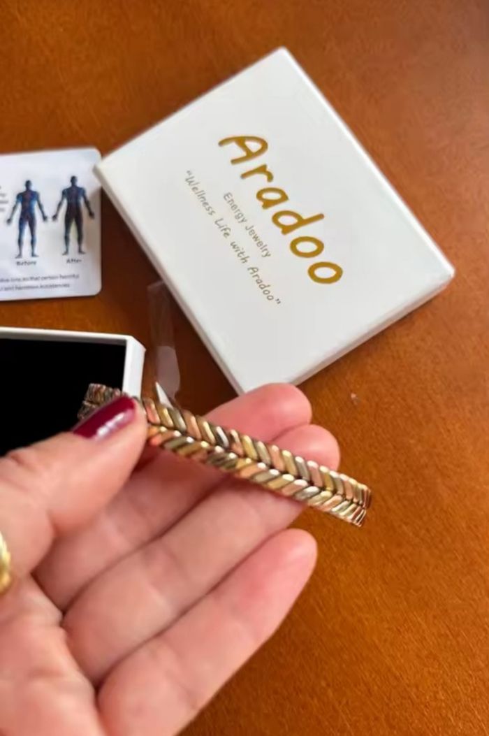 Bracelet en cuivre neuf taille réglable - photo numéro 3