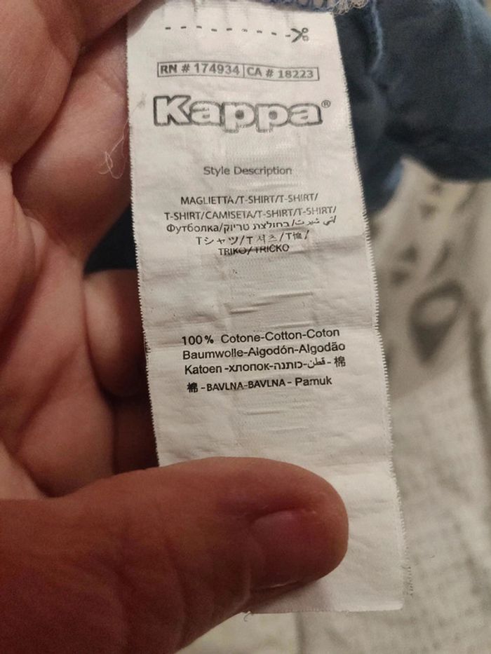 Tee shirt kappa - photo numéro 4
