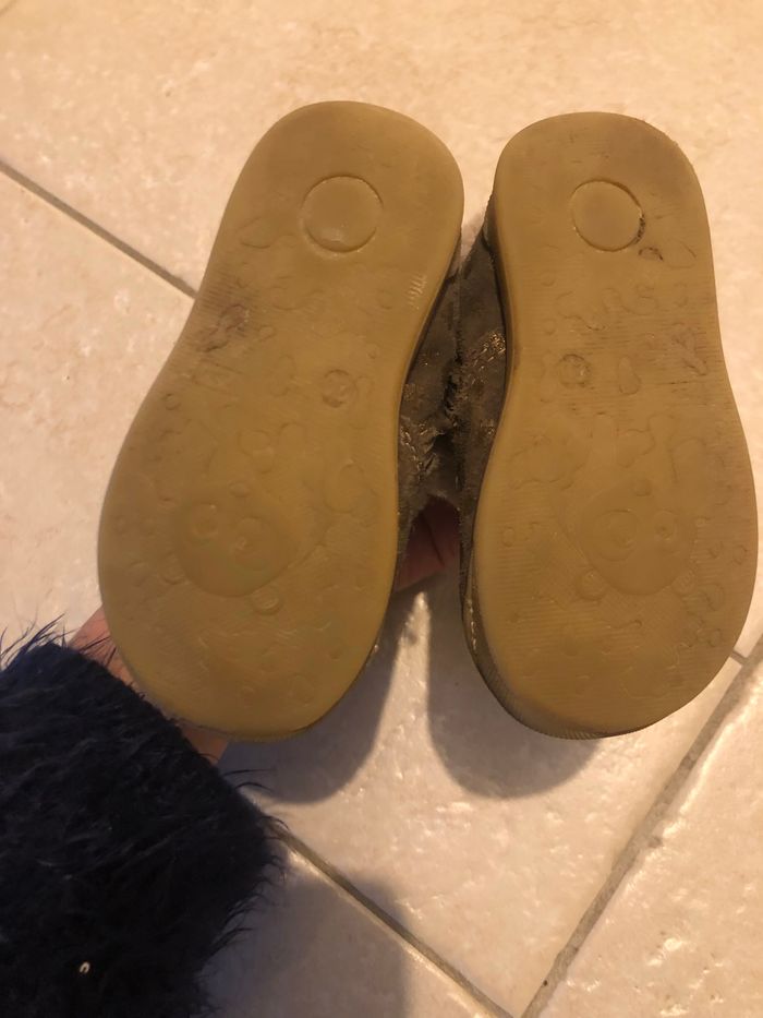 Bottines bottes chaudes dessus cuir T20 fille cœur - photo numéro 5