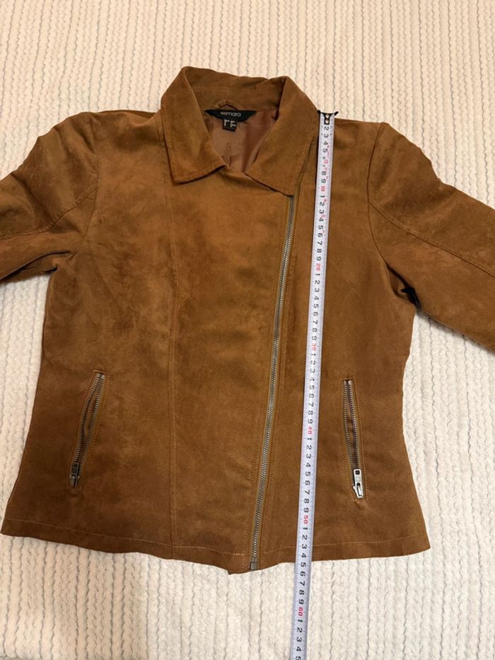 Très joli Perfecto brun / Taille 40 - photo numéro 10