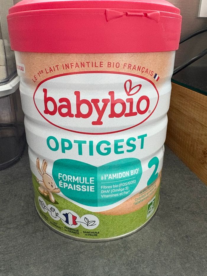 Lait Babybio optigest 2 - photo numéro 4