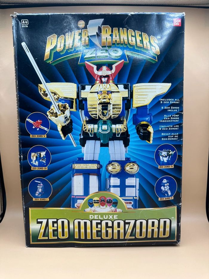 Vintage Power Rangers Zeo - Deluxe Zeo Megazord
