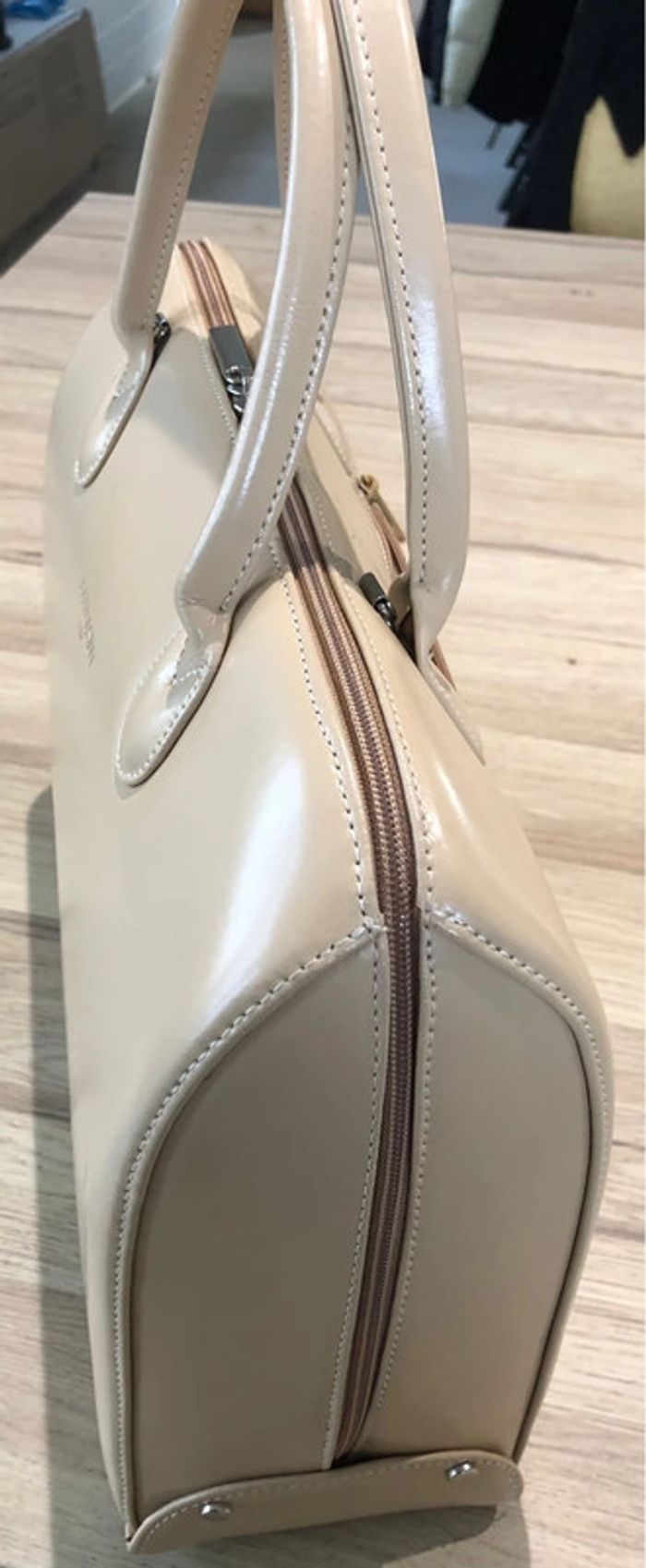 Sac à main beige - Lancaspo - photo numéro 2