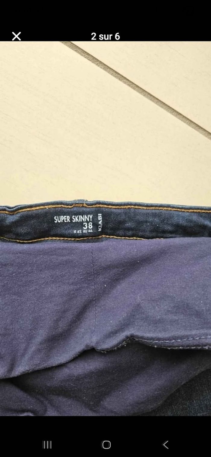 Vends trois jeans de grossesse - photo numéro 6