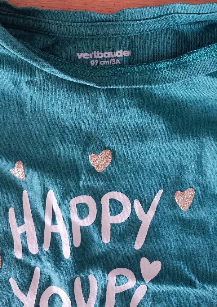 T-shirt fantaisie Vertbaudet 3 ans 97 cm - photo numéro 2