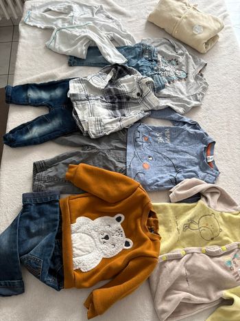 🧸 Lot vêtements bébé garçon – Taille 6 mois 🧸