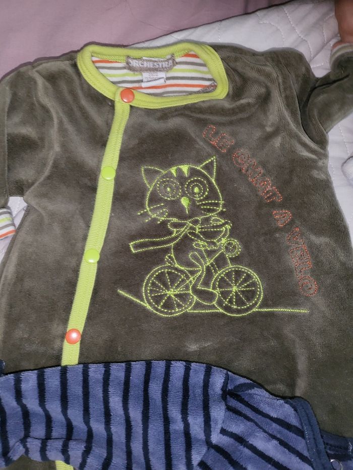 Lot pyjama velours - photo numéro 4