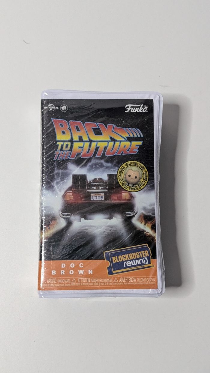[Funko] Figurine rewind Back to the Future Doc Brown