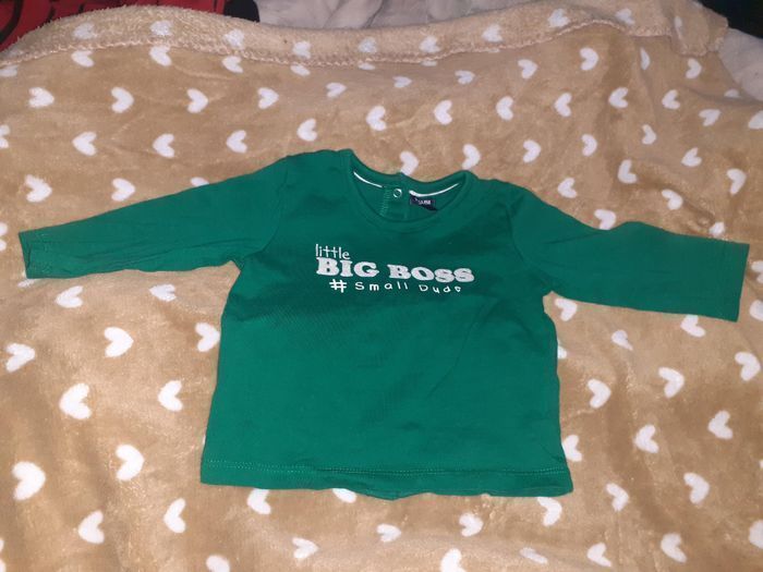 Tshirt neuf manche longue 9moid Kiabi toutes saisons